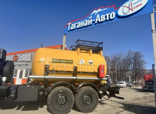 Автоцистерна для перевозки кислоты АЦ-10 на шасси КАМАЗ 43118 купить от производителя