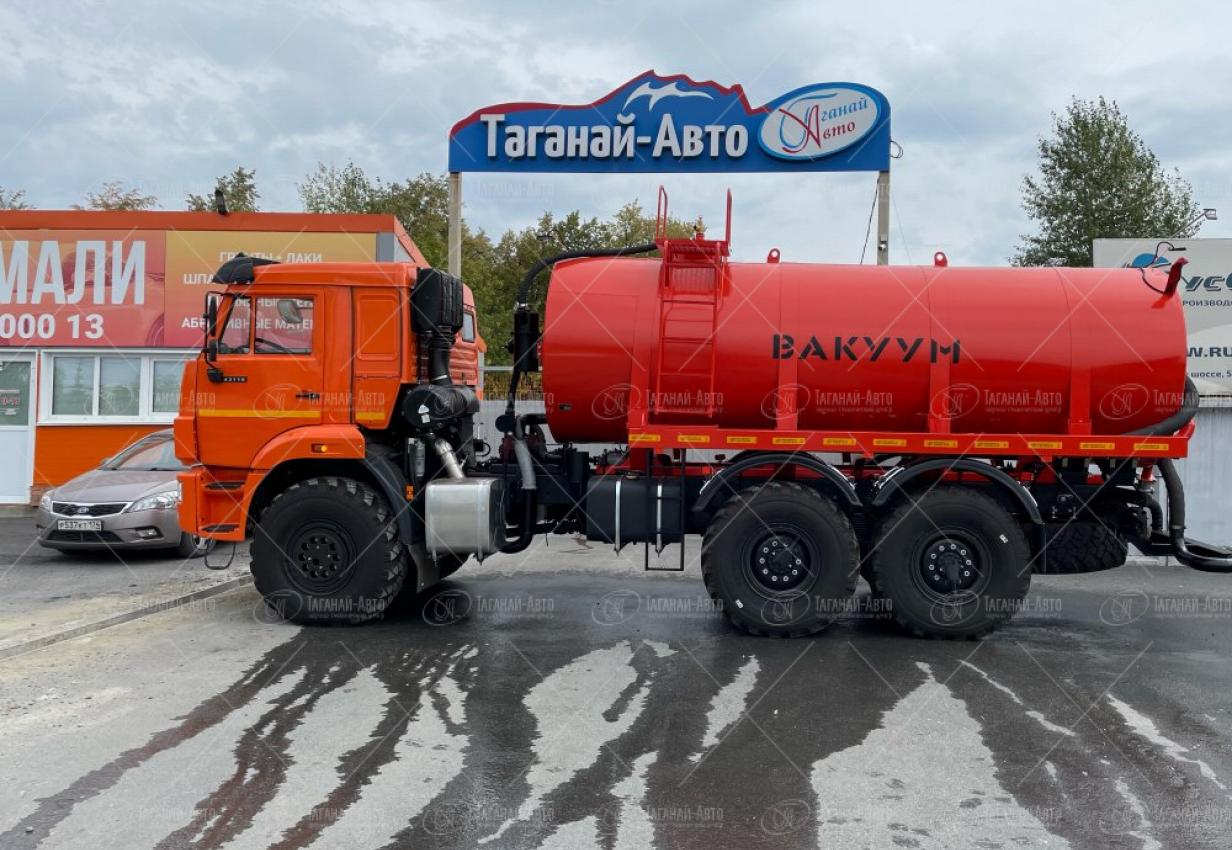 Вакуумная машина МВ-10 Камаз 43118-50 (со спальным местом) купить от производителя