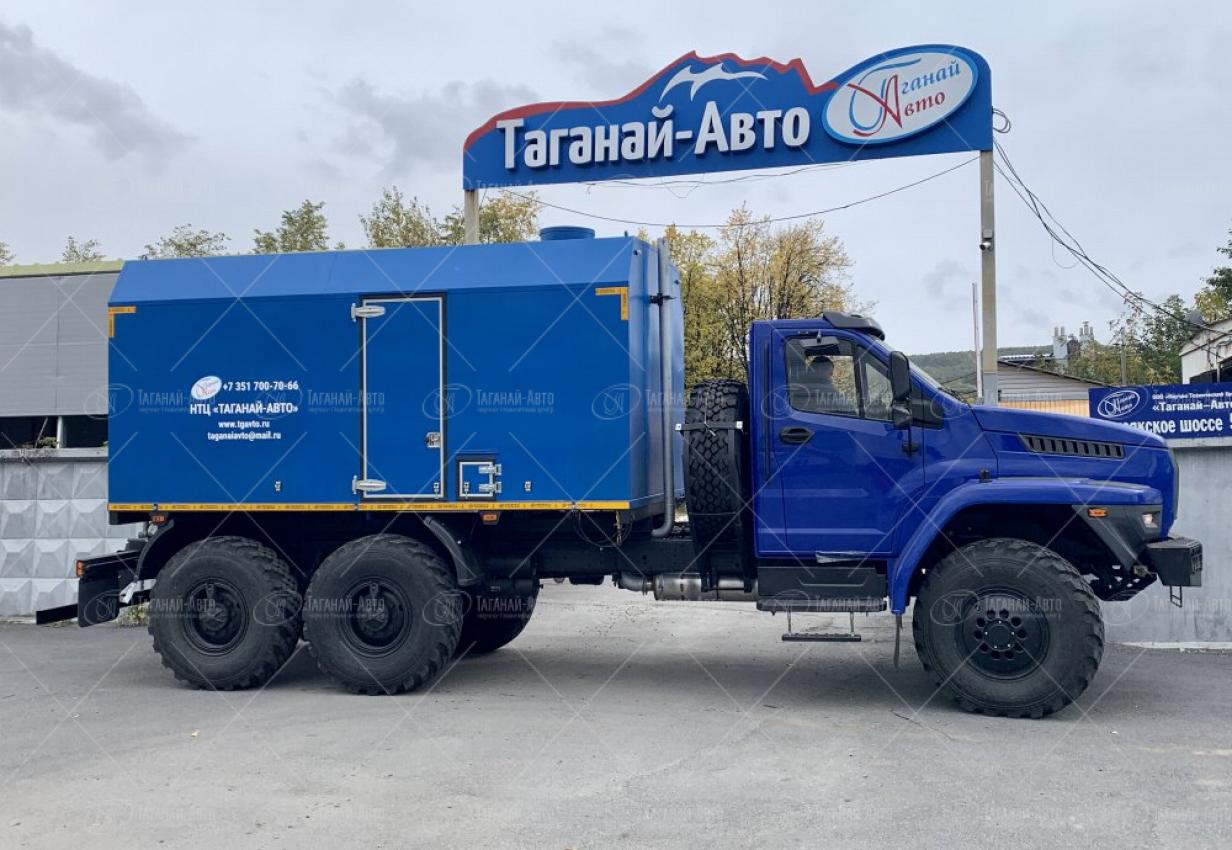 Передвижная паровая установка ППУ 2500/160 Урал NEXT 4320-74Е5 (насос KOPPER Pumps PI-60) купить от производителя