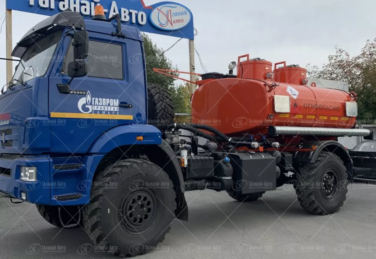 Автотопливозаправщик АТЗ-6 Камаз 43502-66(D5) купить от производителя