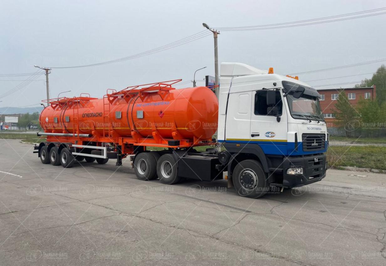 Полуприцеп-цистерна ППЦ-37 на шасси МАЗ 643028 купить от производителя
