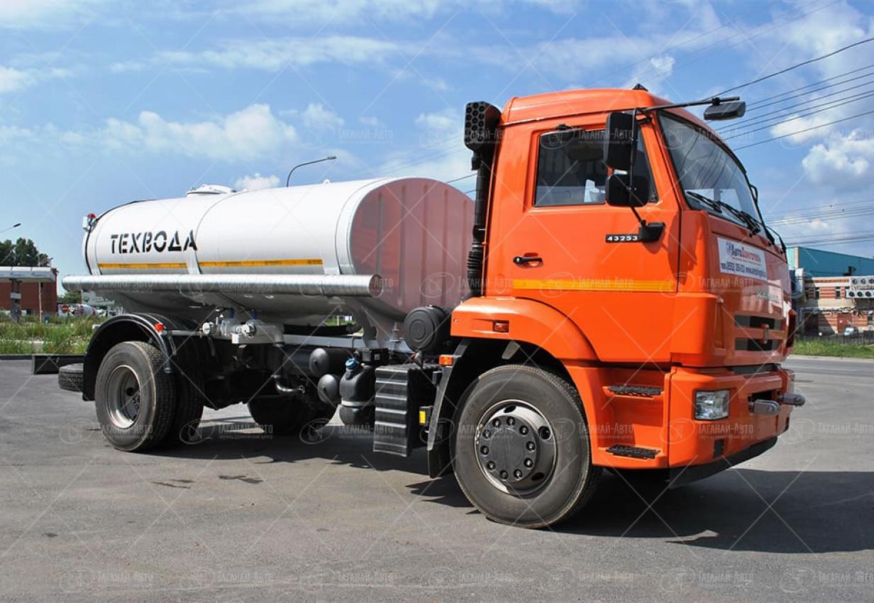 Автоцистерна для технической воды АЦВ-8 Камаз 43253-3010-69(G5) купить от производителя