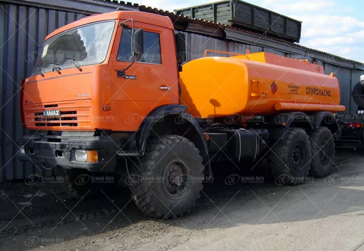 Бензовоз АЦ-10 Камаз 43118-50 для светлых ГСМ купить от производителя