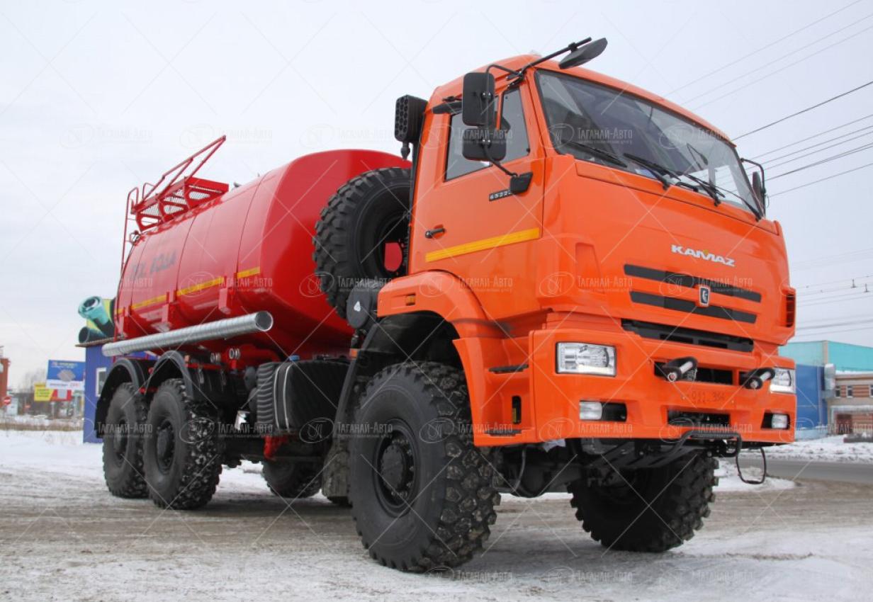 Автоцистерна для технической воды АЦВ-15 Камаз 65222-53 купить от производителя