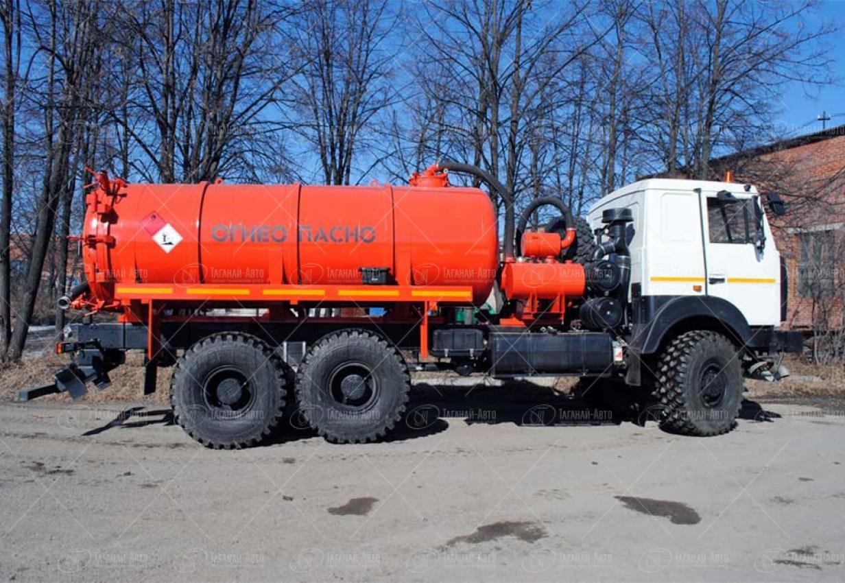 Автоцистерна вакуумная АКН-12 МАЗ 6317X5 купить от производителя