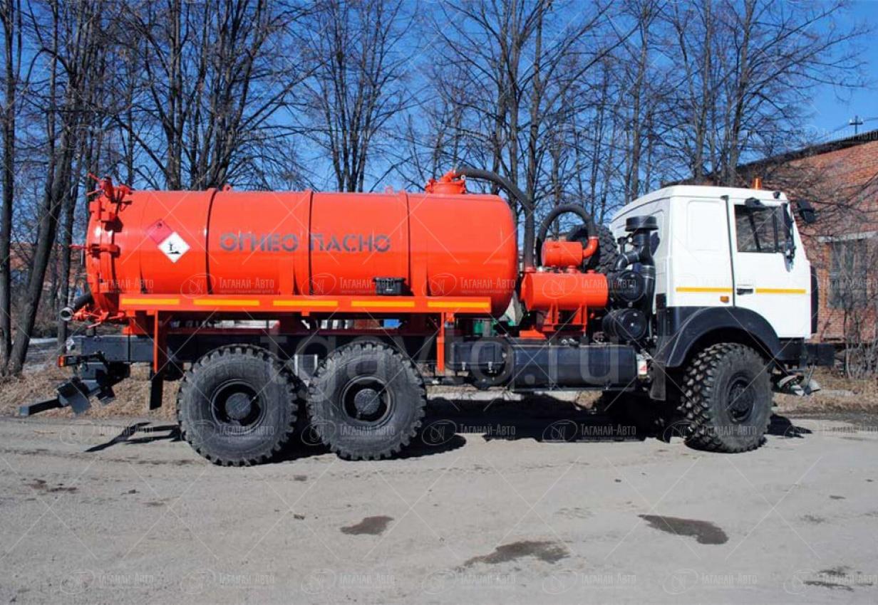 Автоцистерна вакуумная АКН-12 МАЗ 6317X9 купить от производителя