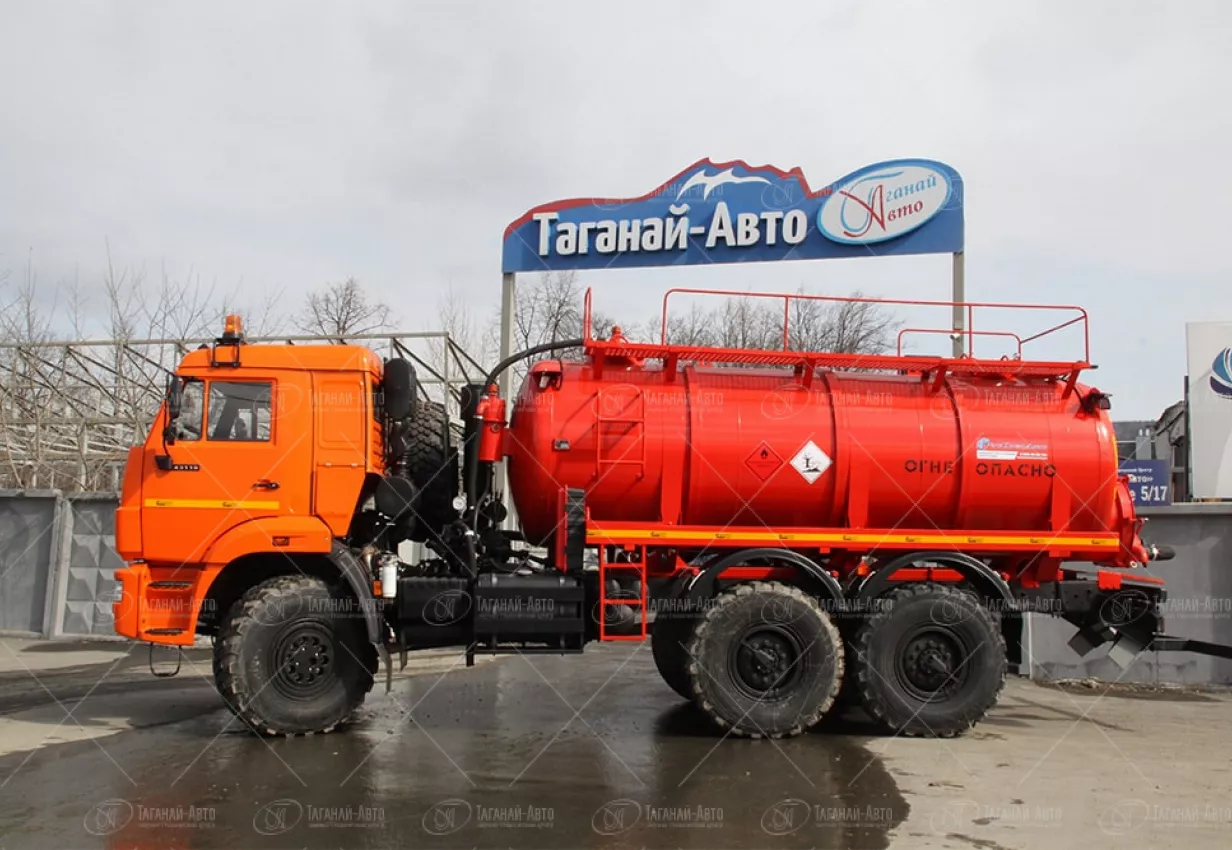 Автоцистерна вакуумная АКН-10 Камаз 43118-50 (со спальным местом) купить от производителя