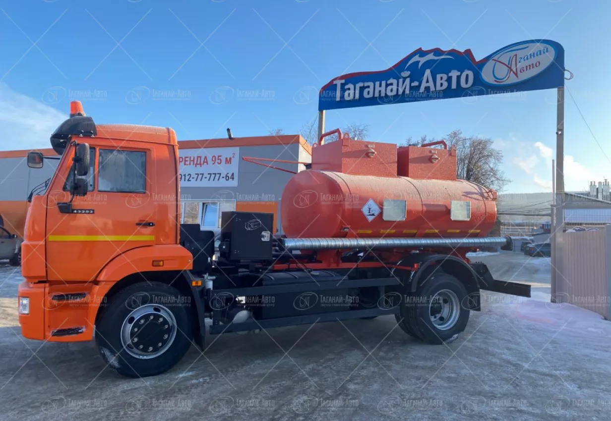 Автотопливозаправщик АТЗ-6,5 Камаз 43253-3010-69(G5) купить от производителя