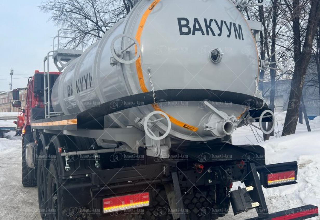 Вакуумная машина самосвальная МВС-10 Камаз 43118-50 купить от производителя