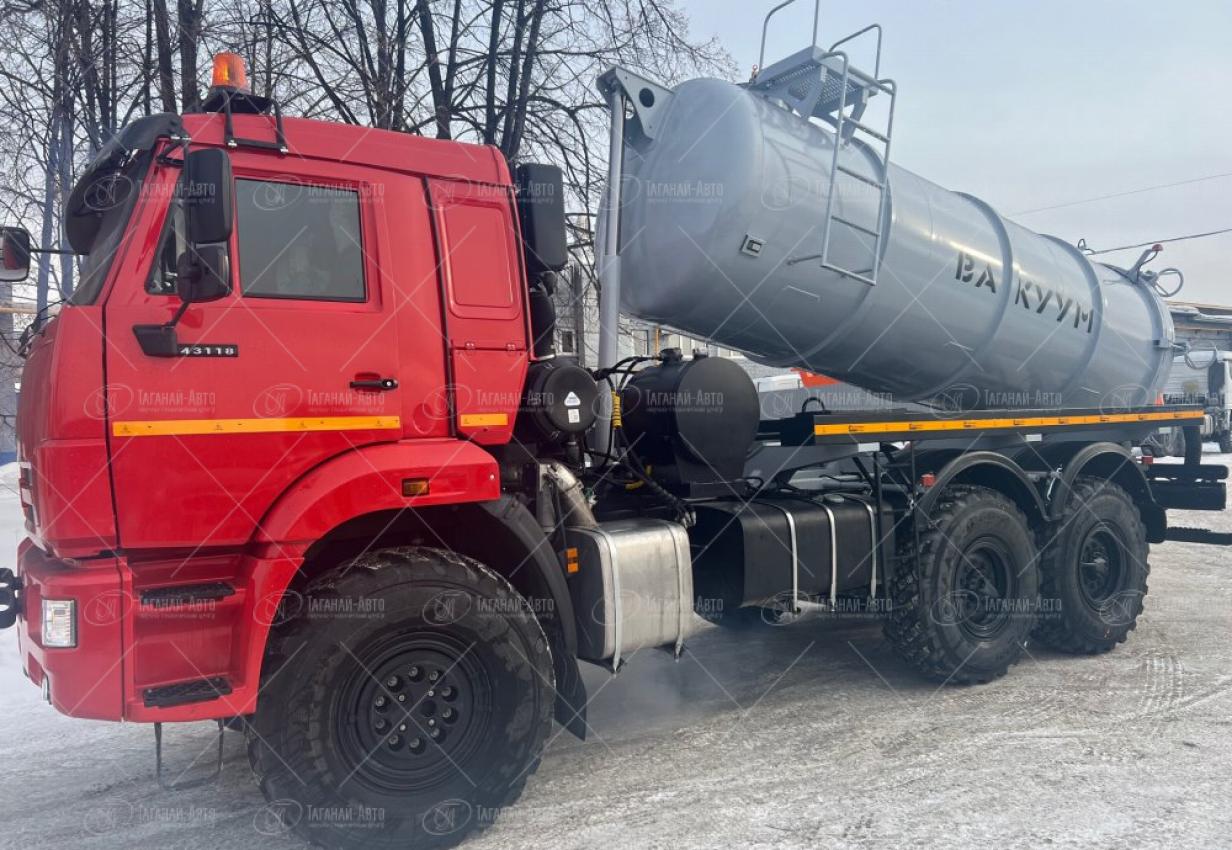 Вакуумная машина самосвальная МВС-10 Камаз 43118-50 купить от производителя