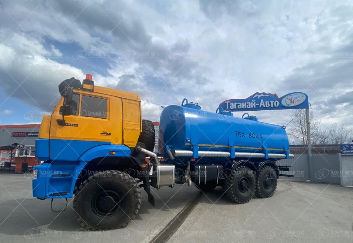 Автоцистерна для перевозки технических жидкостей АЦВ-20/3 на шасси Камаз 65222-53 купить от производителя