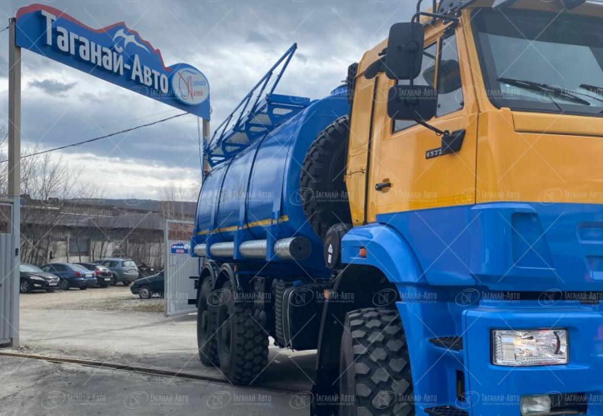Автоцистерна для перевозки технических жидкостей АЦВ-20/3 на шасси Камаз 65222-53 купить от производителя