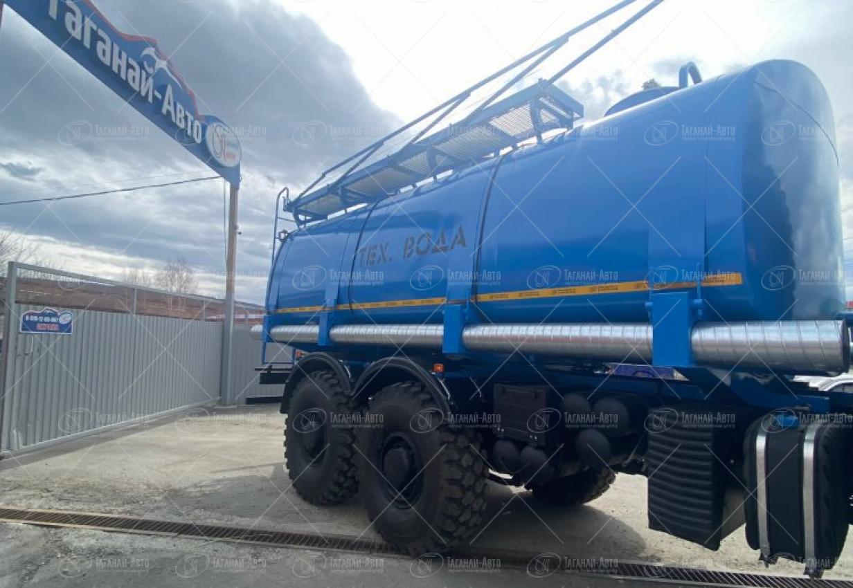 Автоцистерна для перевозки технических жидкостей АЦВ-20/3 на шасси Камаз 65222-53 купить от производителя