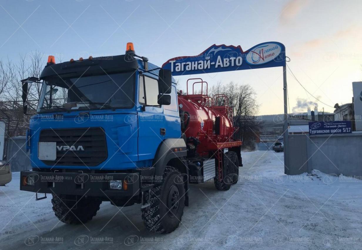 Автоцистерна вакуумная АКН-10 ОД Урал 4320-4972-80Е5 купить от производителя
