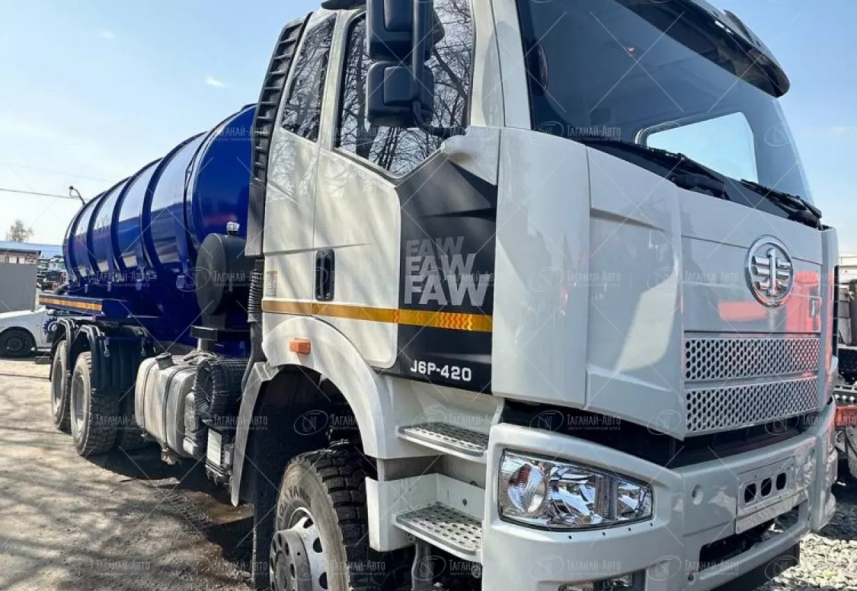 Вакуумная машина МВ-19 на шасси FAW J6 6х4 купить от производителя