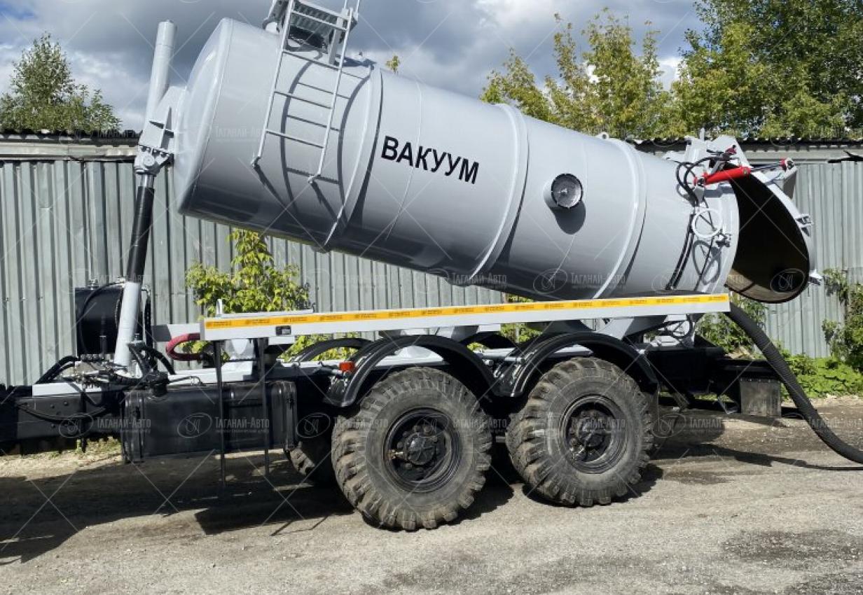 Машина вакуумная самосвальная МВС-10 на шасси Урал 4320-60Е5 купить от производителя