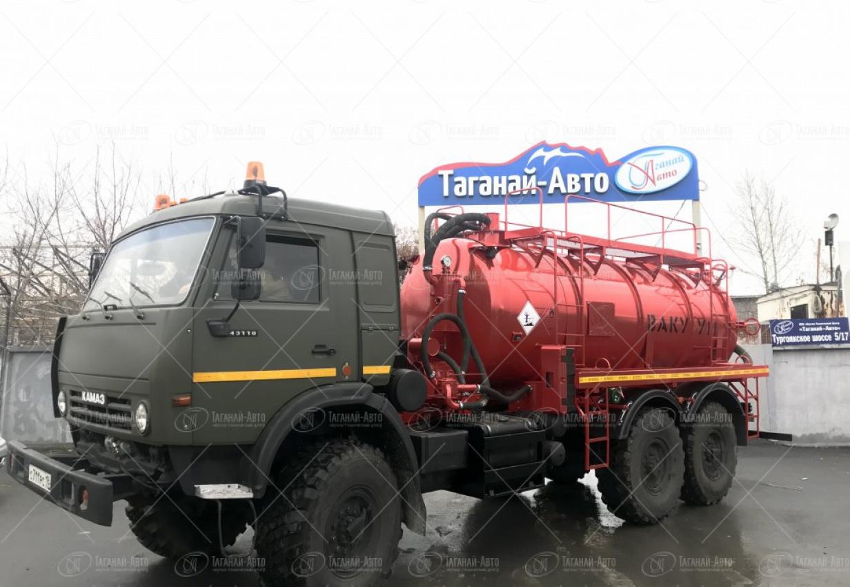 Автоцистерна вакуумная АКН-10 Камаз 43118-50 КО-505 купить от производителя