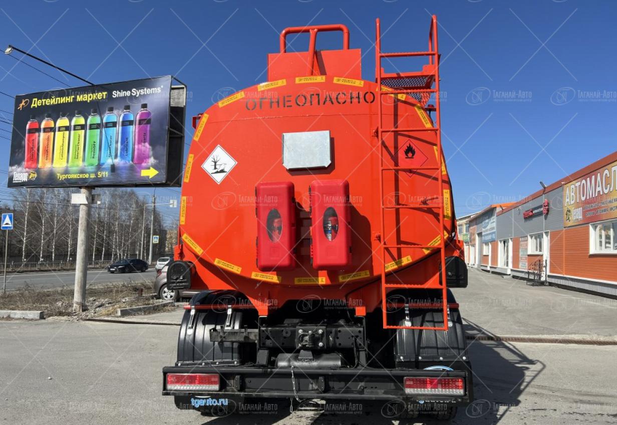 Автотопливозаправщик АТЗ-15/3 на шасси Камаз 65115-50 (насос СВН-80) купить от производителя