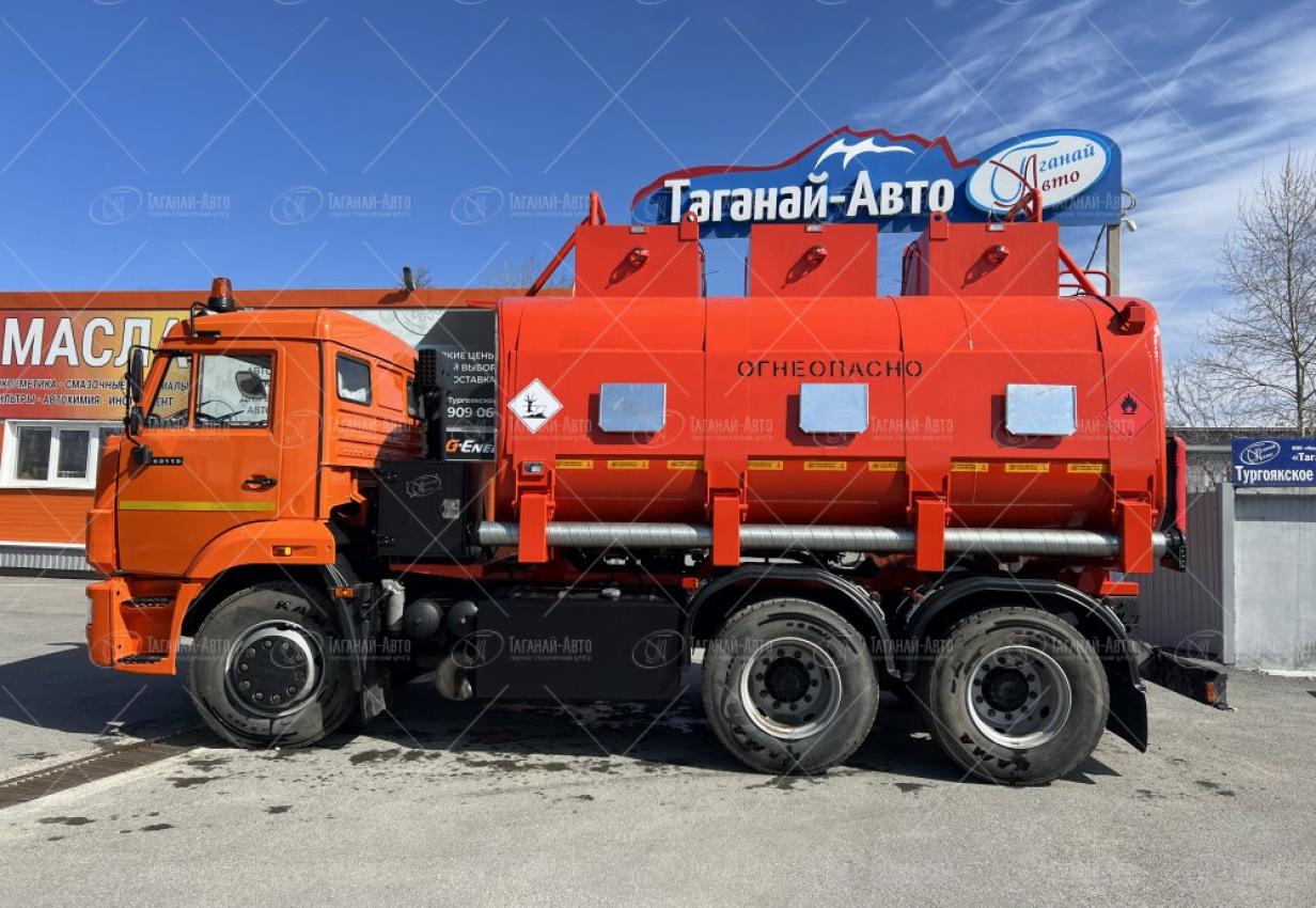 Автотопливозаправщик АТЗ-15/3 на шасси Камаз 65115-50 (насос СВН-80) купить от производителя