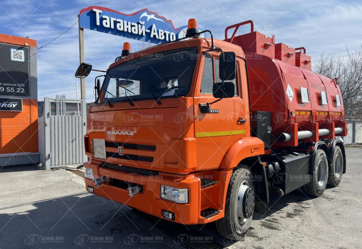 Автотопливозаправщик АТЗ-15/3 на шасси Камаз 65115-50 (насос СВН-80) купить от производителя