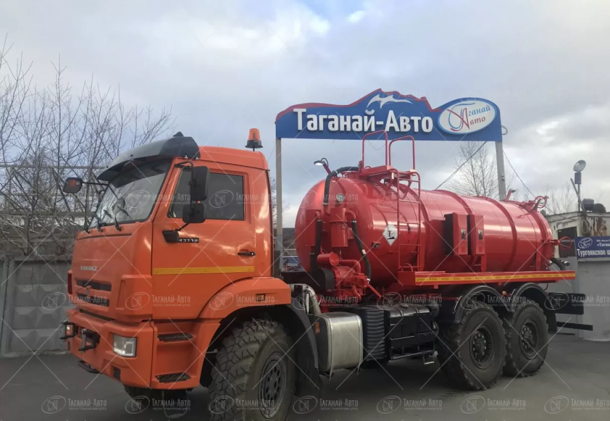Автоцистерна вакуумная АКН-10 ОД Камаз 43118-50 купить от производителя