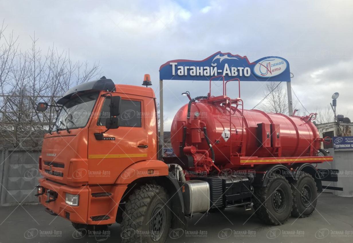 Автоцистерна вакуумная АКН-10 ОД Камаз 43118-50 купить от производителя