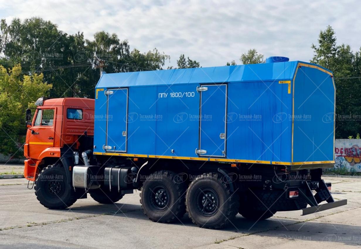 Передвижная паровая установка ППУА-1600/100 КамАЗ 43118 купить от производителя