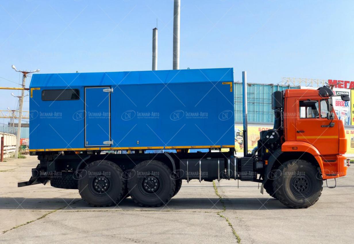 Передвижная паровая установка ППУА-2000/100 КамАЗ 43118 купить от производителя