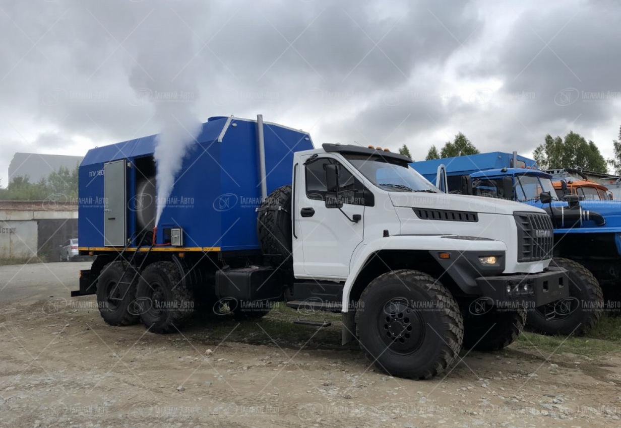 Передвижная паровая установка ППУА 1600/100 Урал NEXT 4320-74Е5 купить от производителя