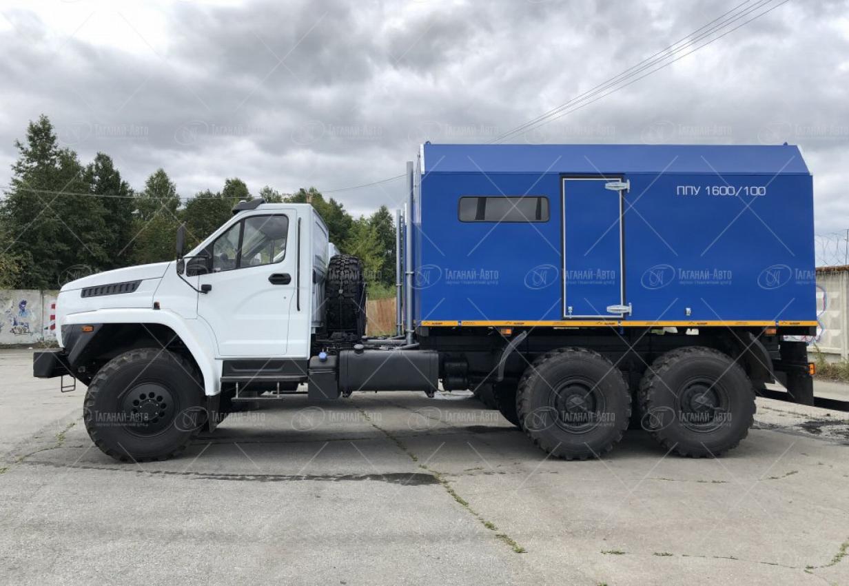 Передвижная паровая установка ППУА 1600/100 Урал NEXT 4320-74Е5 купить от производителя