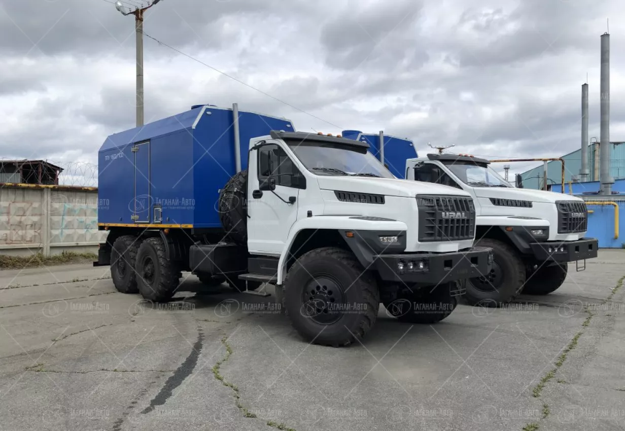 Передвижная паровая установка ППУА 1600/100 Урал NEXT 4320-74Е5 купить от производителя