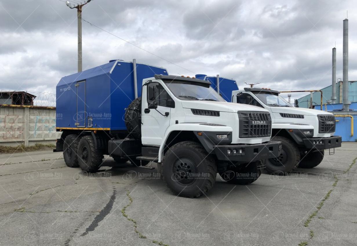 Передвижная паровая установка ППУА 1600/100 Урал NEXT 4320-74Е5 купить от производителя
