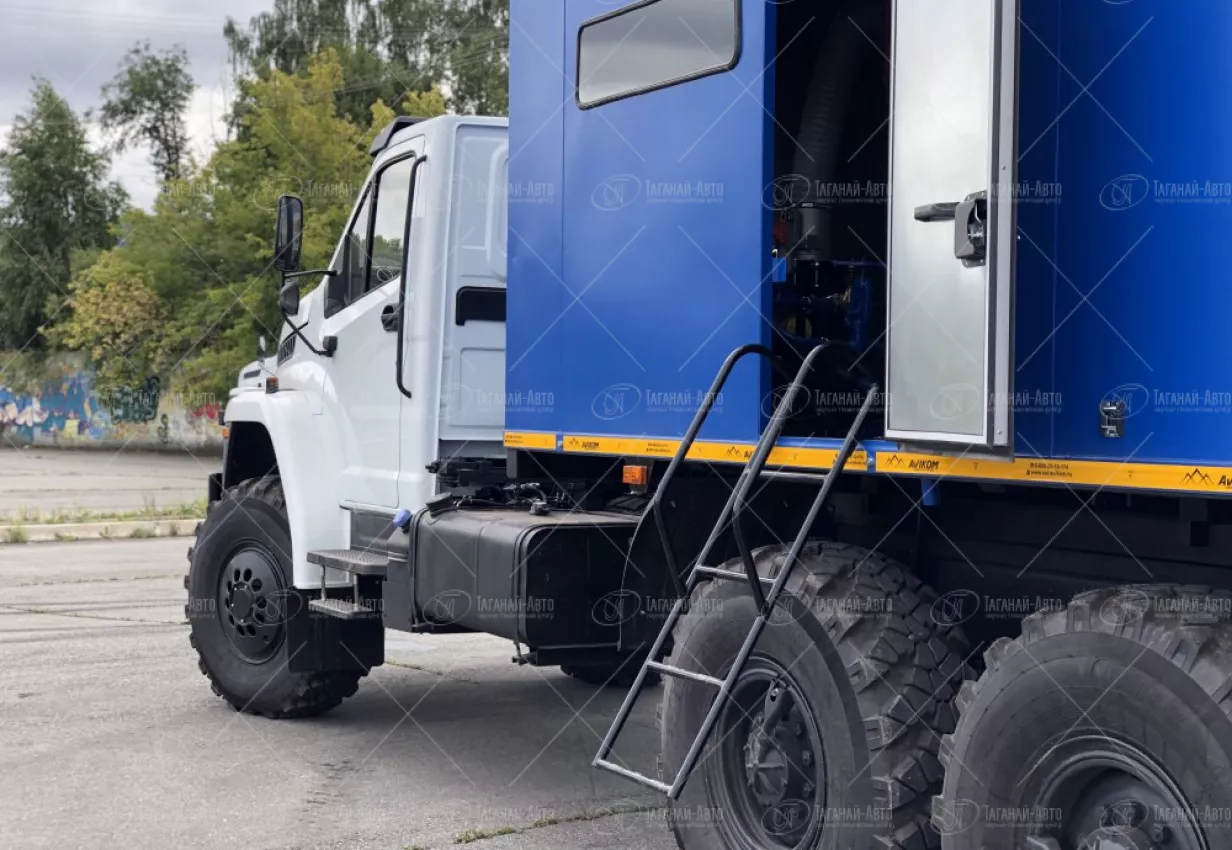 Передвижная паровая установка ППУА 1600/100 Урал NEXT 4320-74Е5 купить от производителя
