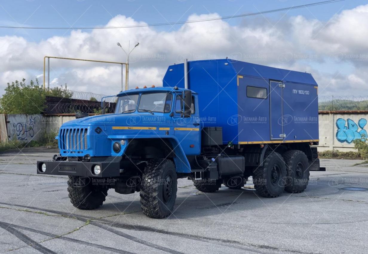 Передвижная паровая установка ППУА-1600/100 Урал 5557-60Е5 купить от производителя