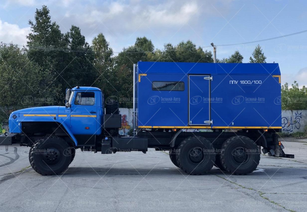Передвижная паровая установка ППУА-1600/100 Урал 5557-60Е5 купить от производителя