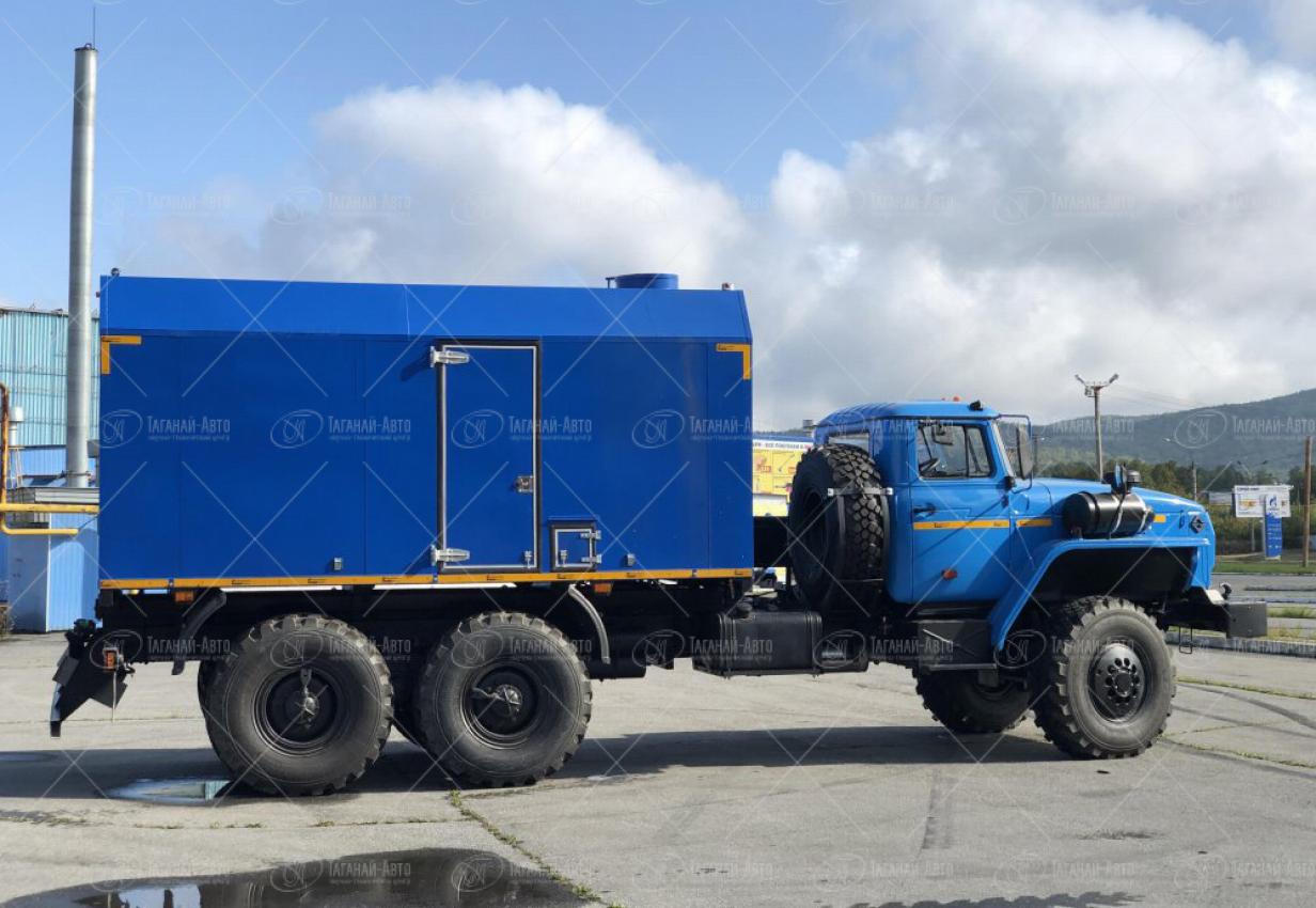 Передвижная паровая установка ППУА 2500/160 Урал 5557-60Е5 купить от производителя
