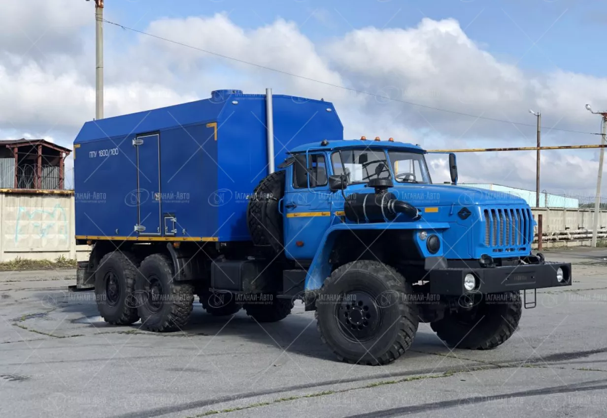 Передвижная паровая установка ППУА-1600/100 Урал 5557-60Е5 купить от производителя