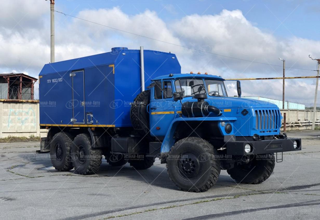 Передвижная паровая установка ППУА-1600/100 Урал 5557-60Е5 купить от производителя