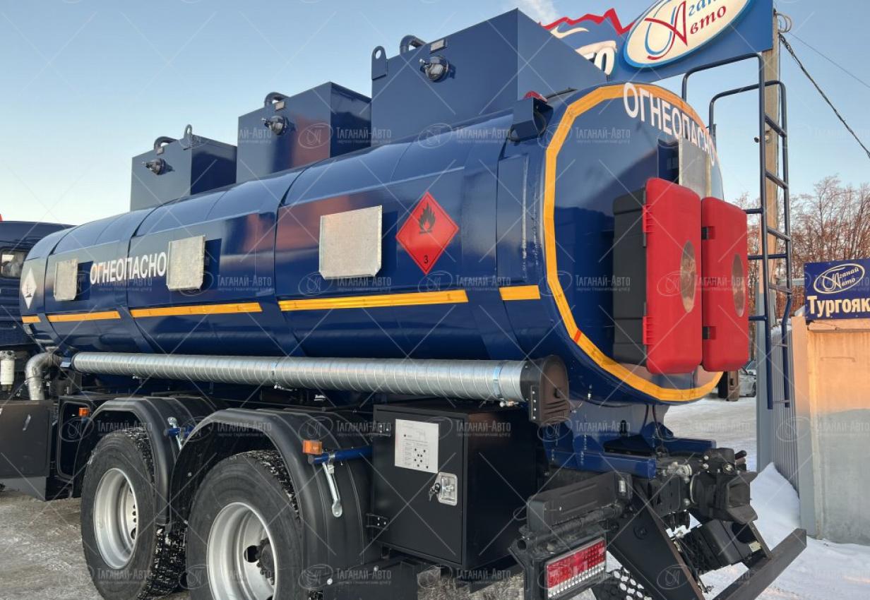Автотопливозаправщик АТЗ-15/3 на шасси Камаз 65115-50 (насос СЦЛ-01А) купить от производителя