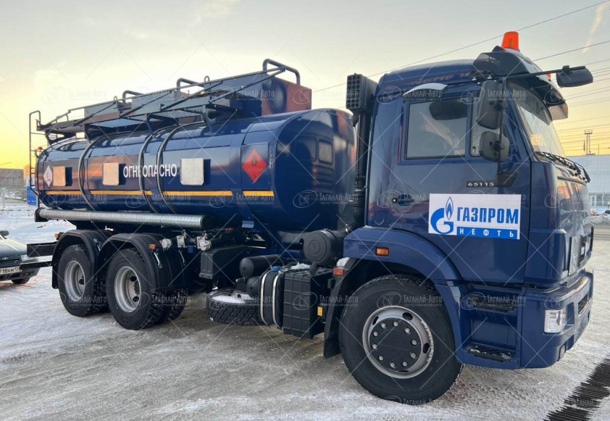 Автотопливозаправщик АТЗ-15/3 на шасси Камаз 65115-50 (насос СЦЛ-01А) купить от производителя