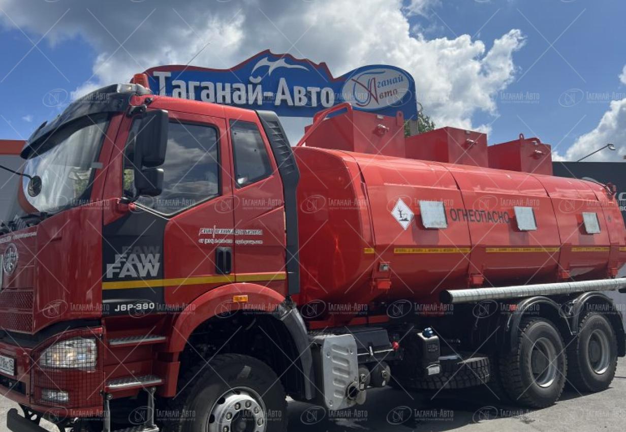 Автотопливозаправщик АТЗ-20/3 на шасси FAW J6 6х4 купить от производителя