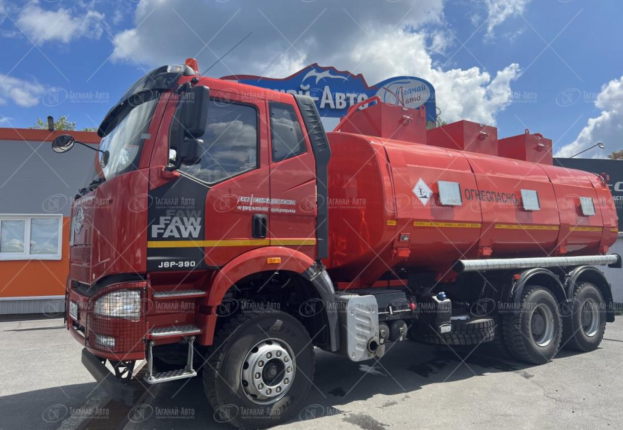Автотопливозаправщик АТЗ-20/3 на шасси FAW J6 6х4 купить от производителя