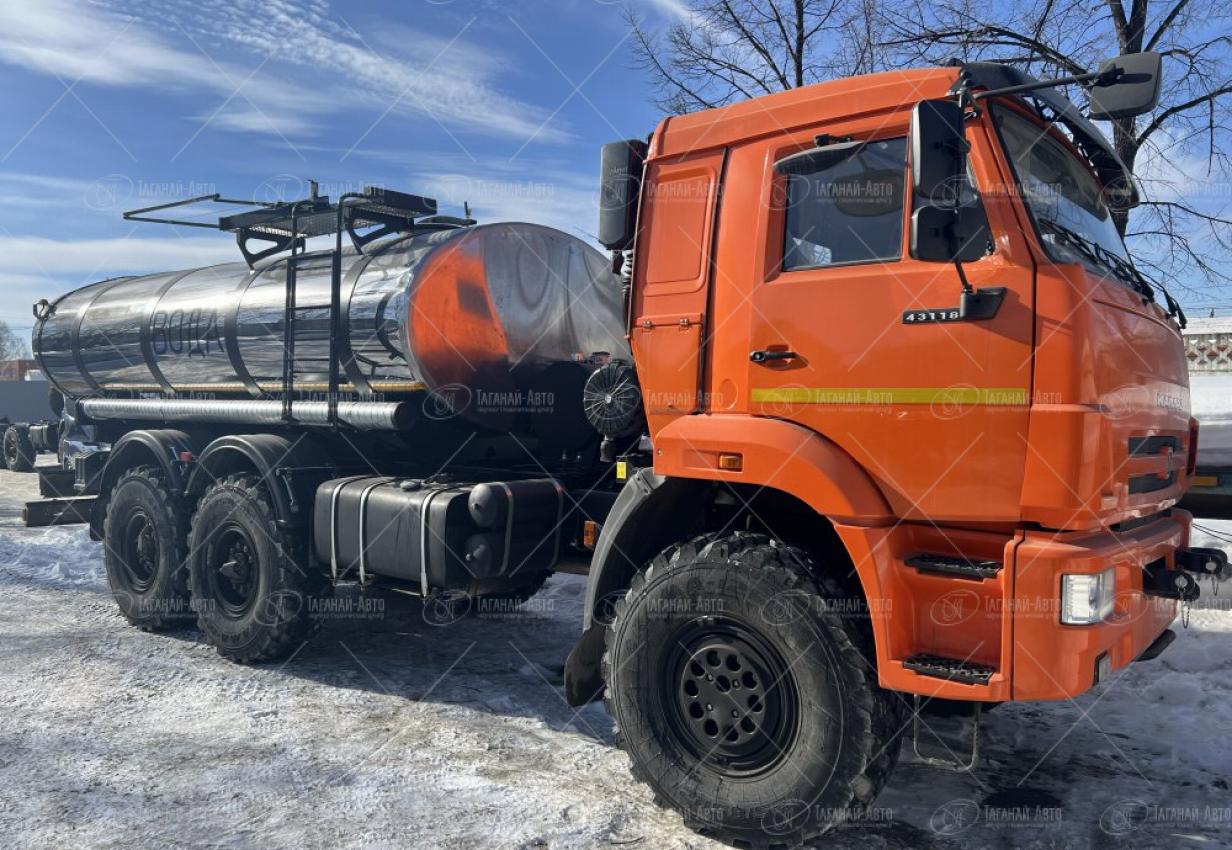 Автоцистерна для перевозки питьевой воды АЦПТ-10 на шасси Камаз 43118-50 купить от производителя