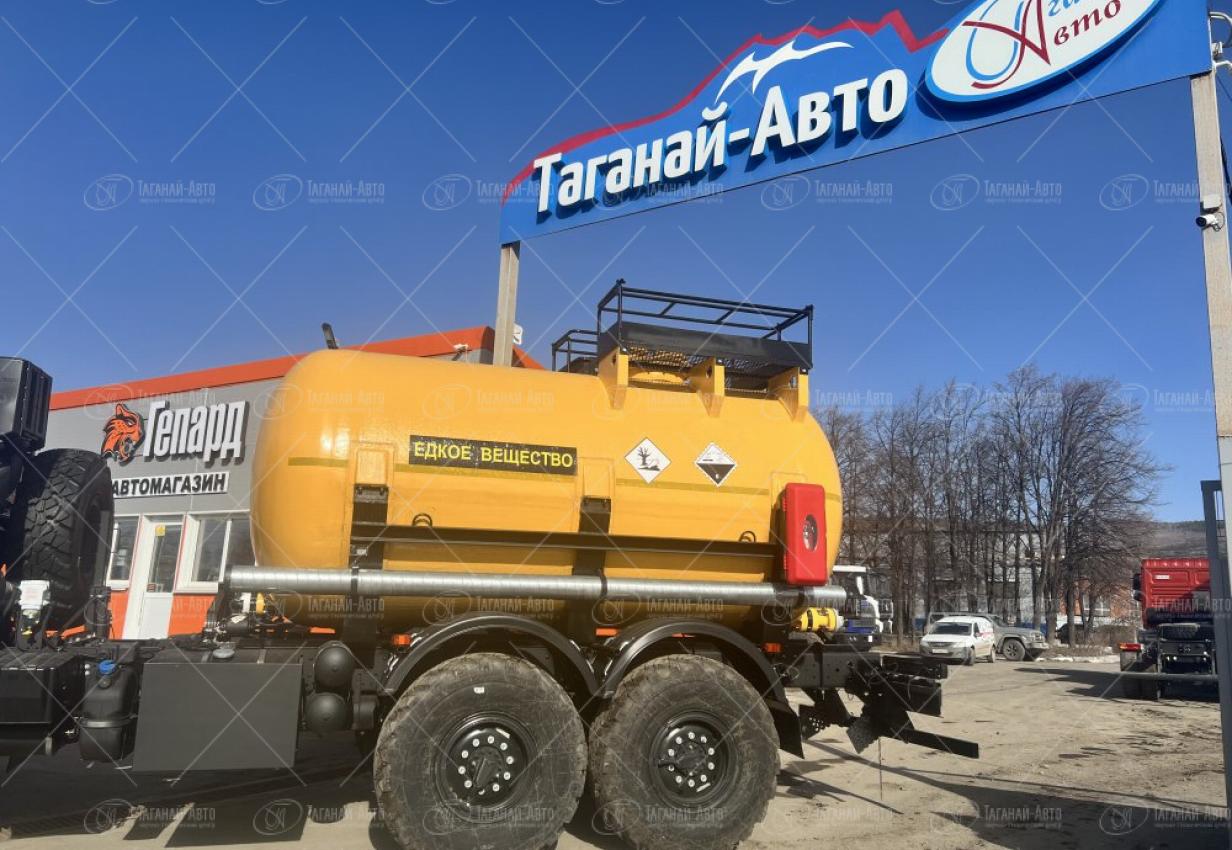 Автоцистерна для перевозки кислоты АЦ-10 на шасси Камаз 43118-50 купить от производителя