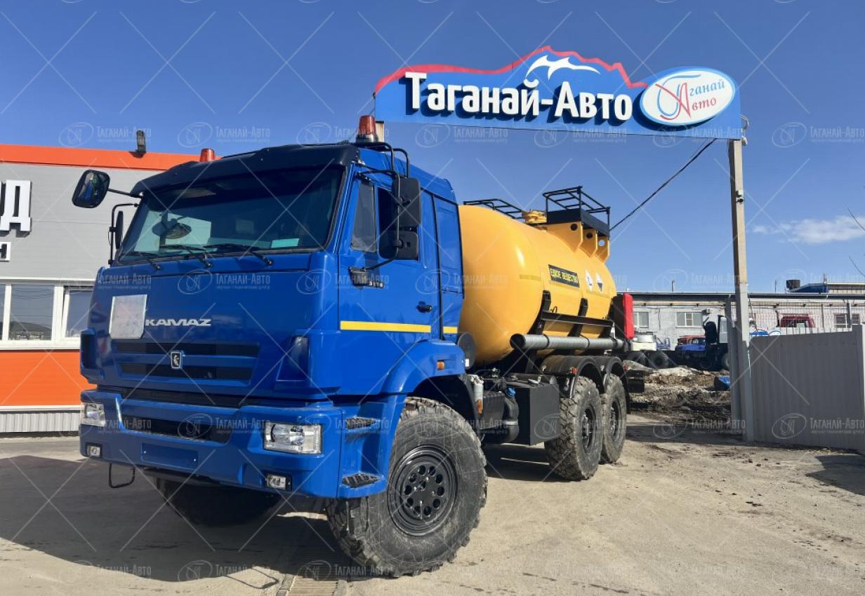 Автоцистерна для перевозки кислоты АЦ-10 на шасси Камаз 43118-50 купить от производителя