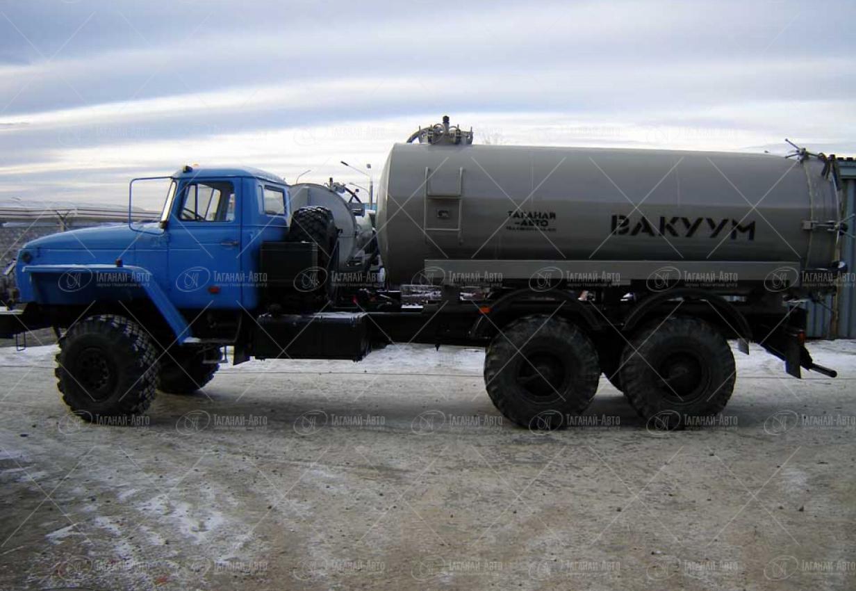 Вакуумная машина МВ-8 Урал 4320-61Е5 купить от производителя