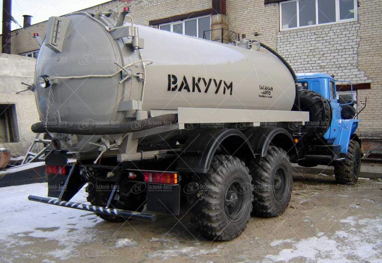 Вакуумная машина МВ-8 Урал 4320-61Е5 купить от производителя