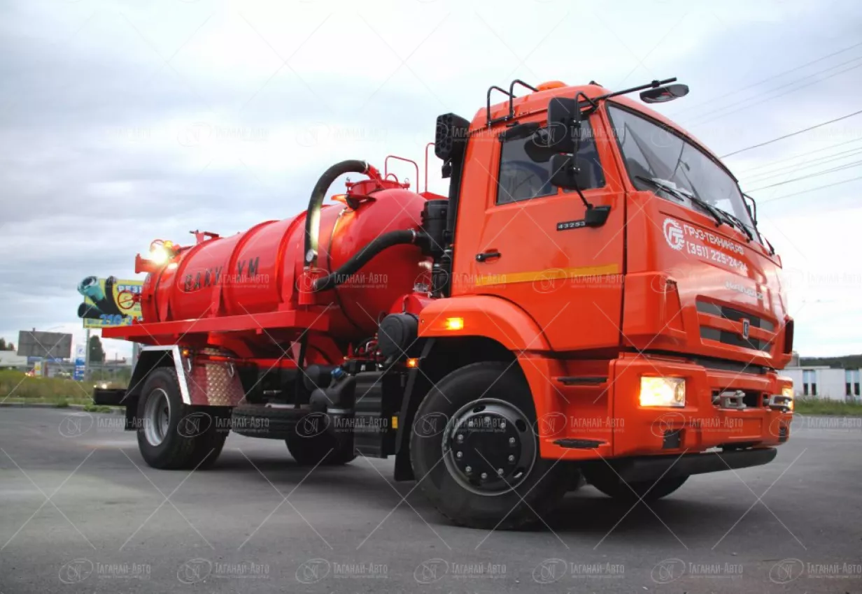 Вакуумная машина МВ-6,5 Камаз 43253-3010-69(G5) купить от производителя