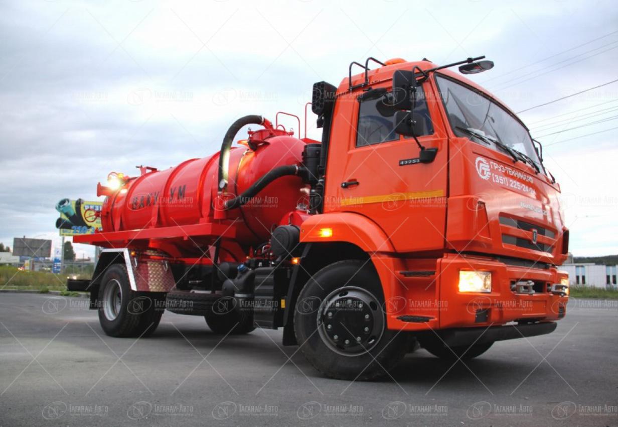 Вакуумная машина МВ-6,5 Камаз 43253-3010-69(G5) купить от производителя