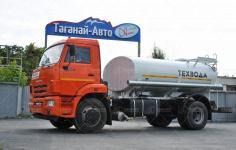 Автоцистерна для технической воды АЦВ-8 Камаз 43253-3010-69(G5) купить от производителя